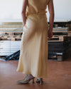 BASERANGE Linen Skirt Portugal BAS-SSDY-FL-AU25-ANA YELLOW (SKDY-SL-000)